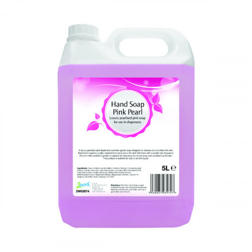 2WORK HAND SOAP PINK PEARL 5L