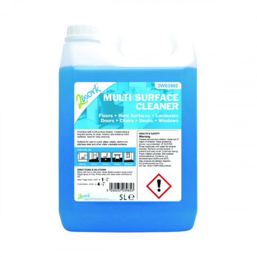 2WORK MULTI SURF CLEANER 5L CONCENT