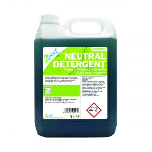 2WORK DISHWASHING NEUTRAL DETRGNT 5L