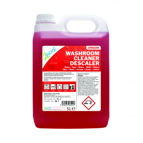 2Work Washroom Cleaner and Descaler 5 Litre 2W06294