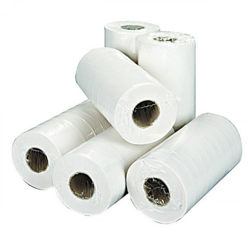 2WORK HYG ROLL 250MMX40M WHT P18