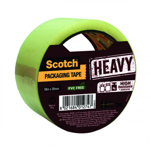 Scotch Packaging Tape Heavy 50mmx50m Clear HV.5050.S.B