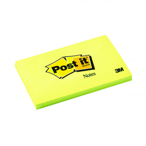 Post-it Notes 76 x 127mm Canary Yellow (Pack of 12) 655Y