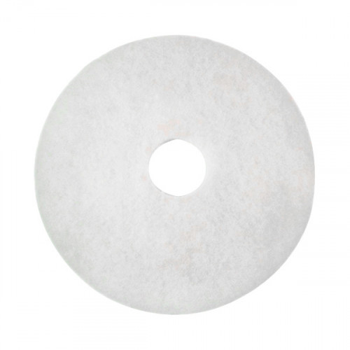 3M Polishing Floor Pad 380mm White (Pack of 5) 2NDWH15