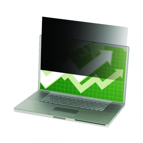 3M Black Privacy Filter For Laptop/Desktops 15in Standard 4:3 PF15.0