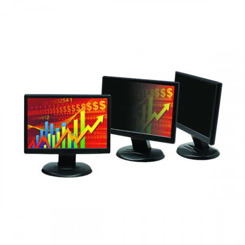 3M Black Privacy Filter For Desktops 19in Widescreen 16:10 PF19.0W