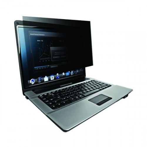 3M Black Privacy Filter For Laptops 15.6in Widescreen 16:9 PF15.6W9