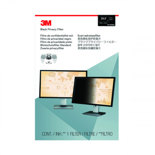 3M PRIVACY FILTER WSCRN DSKTP 24.0IN
