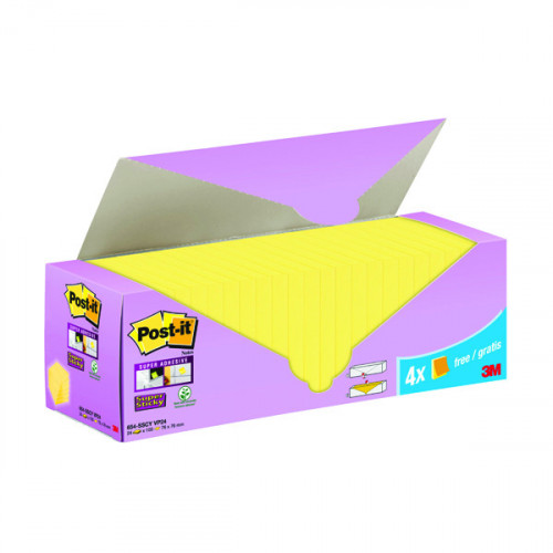 POST IT STKY NOTE CABINET 76X76 YLW
