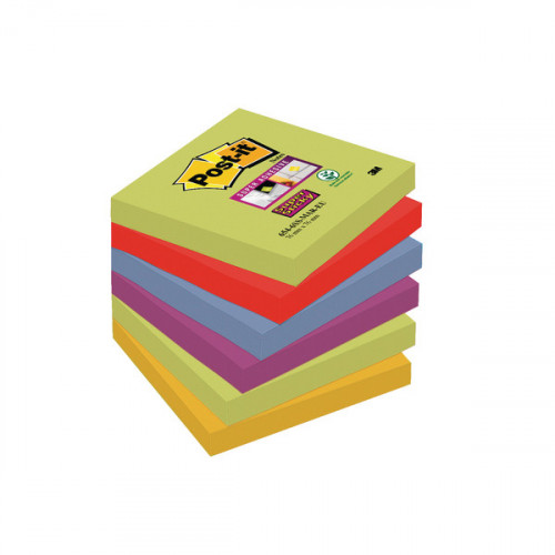 Post-it Super Sticky 76x76mm Marrakesh (Pack of 6) 654-6SS-MAR-EU
