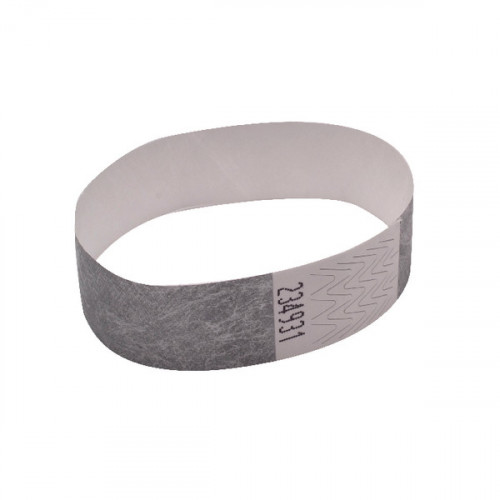 ANNOUNCE 19MM WRIST BANDS SLV PK1000