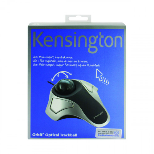 Kensington Orbit Optical Trackball Silver/Grey 64327EU