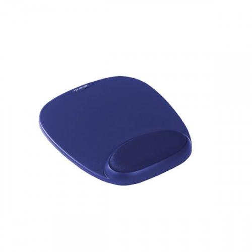 Kensington Foam Mouse Pad with Cushioned Wrist Support Blue 64271