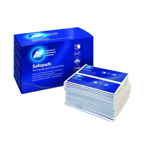 AF IPA Impregnated Cleaning Pads (Pack of 100) SPA100