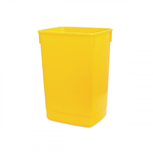 ADDIS 60 LITRE FLIPTOP RCYCL BIN YLW