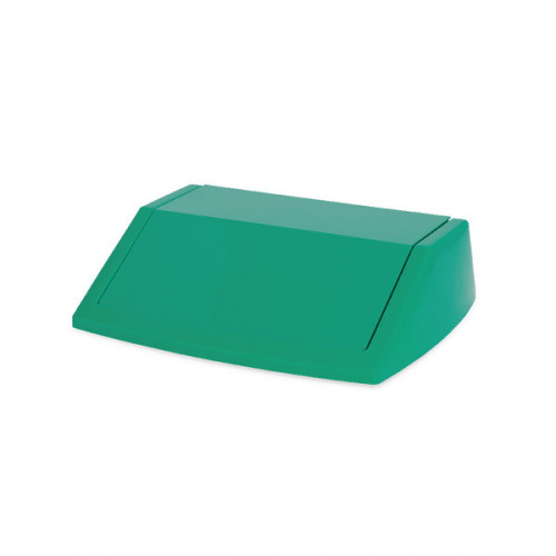 ADDIS 60L FLIPTOP BIN LID GREEN