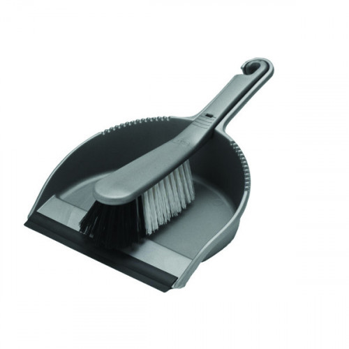 ADDIS SOFT DUSTPAN/BRUSH SET MET