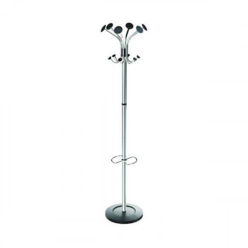 ALBA CHROMY COAT STAND CHROME/BLACK