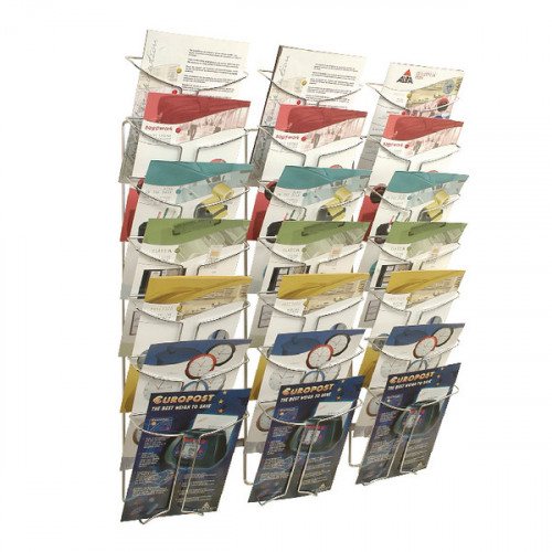 ALBA WALL MNTD 7 TIER 21 PCKET LIT H