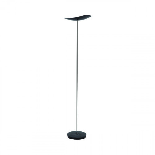 Alba Cup LED Floor Lamp Black LEDCUP N