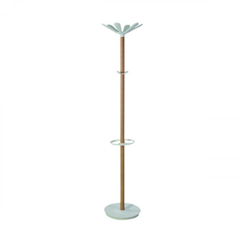 ALBA COAT STAND BEECH/WHITE