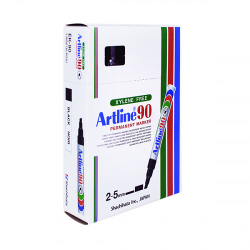 ARTLINE 90 MARKERS BLACK PK12