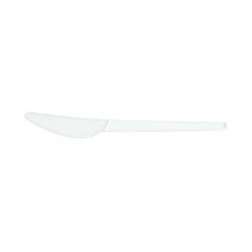 Biodegradable and Compostable CPLA Cutlery Knife (Pack of 50) ZHGCPLA-K