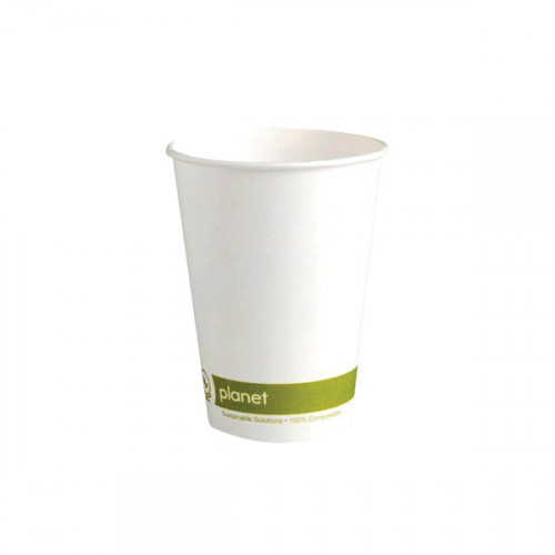 Planet 8oz Single Wall Cups (Pack of 50) HHPLASW08