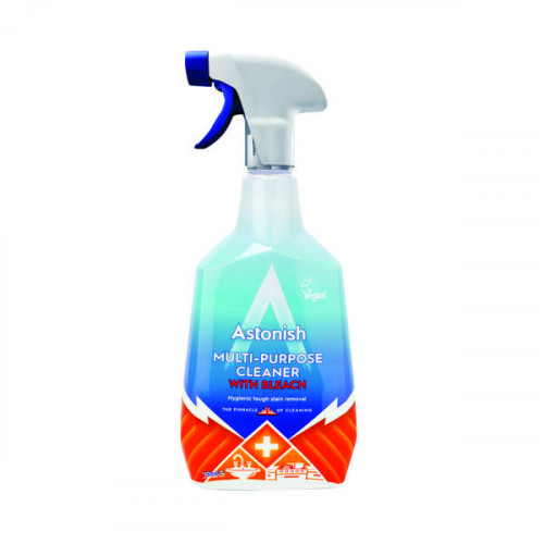 Astonish Multi-Purpose Cleaner with Bleach 750ml (Pack of 12) AST01945