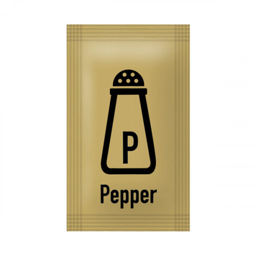 SS Pepper Sachets (Pack of 2000) 60111370