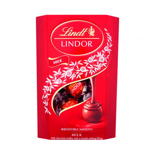 LINDT LINDOR TRUFFLES MILK CHOC 200G