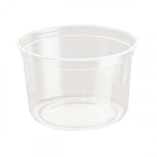 Caterpack Biodegradable rPET DeliGourmet Food Container 16oz (Pack of 50) RY10581 / DM16R