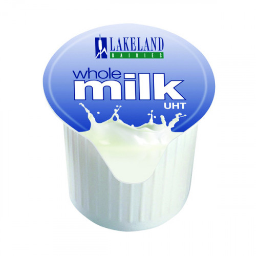 Lakeland Full Fat Milk Pots (Pack of 120) A01982