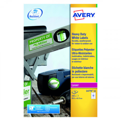AVERY LSR LAB HDUTY 12/S