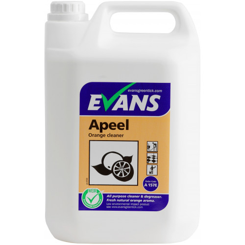 Evans Apeel Citrus Multi Purpose Cleaner per 5Ltr (A157EEV2) - Available to order
