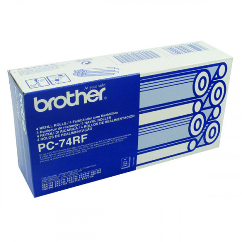 BROTHER PC-74RF TRANSF INK RIB PK4