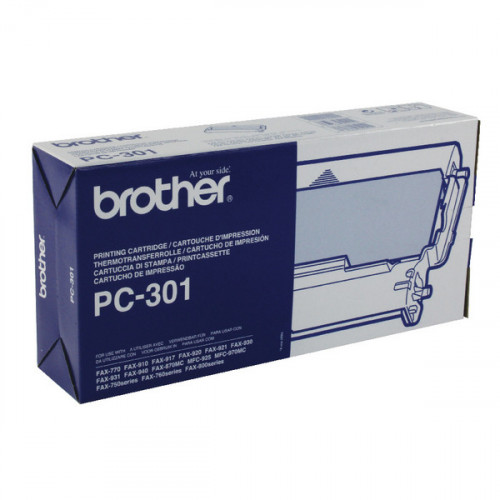 BROTHER PC-301 TRANSFER RIBBON BLK