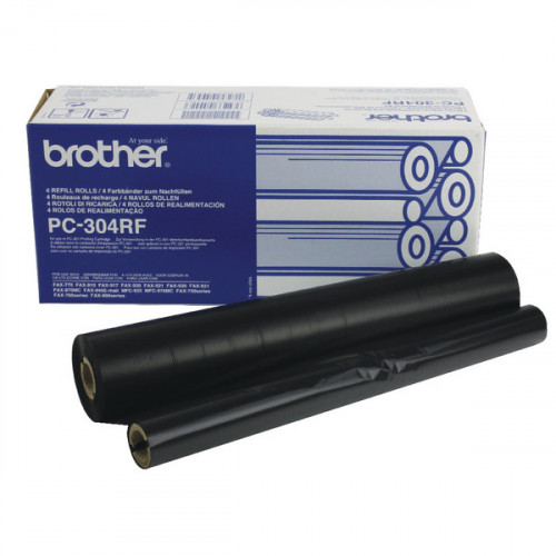BROTHER PC-304RF TRANSF FILM BLK PK4
