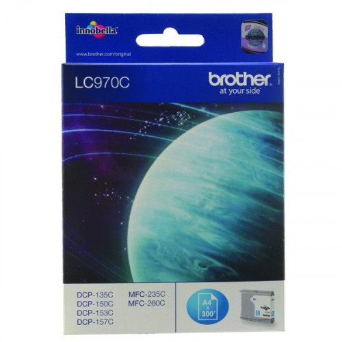 BROTHER LC970C INK CARTRIDGE CYAN