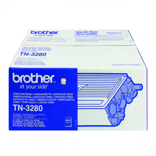 BROTHER TN-3280 TONER CART HY BLACK
