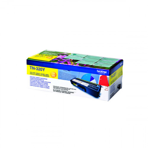 BROTHER TN-320Y TONER CARTRIDGE YLW