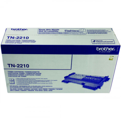 BROTHER TN-2210 TONER CARTRIDGE BLK