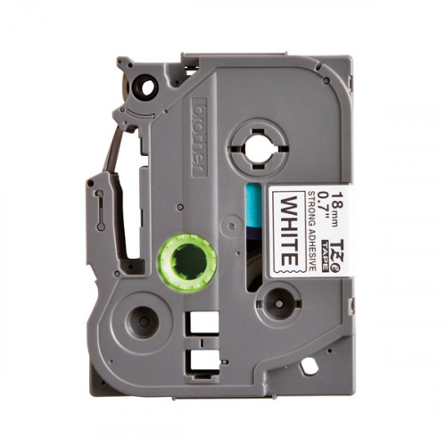 Brother TZe Black on White Labelling Tape 18mm x 8m TZES241