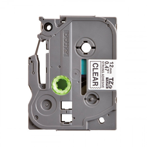 Brother TZe Black on Clear Labelling Tape 12mm x 8m TZES131