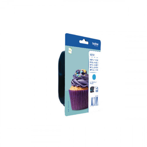 BROTHER LC123C INK CARTRIDGE CYAN