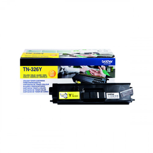 BROTHER TN-326Y TONER CART HY YELLOW