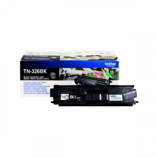 BROTHER TN-326BK TONER CART HY BLACK