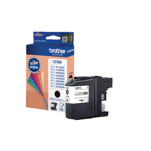 BROTHER LC223BK INK CARTRIDGE BLACK
