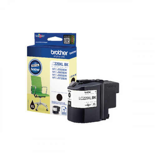 BROTHER LC229XLBK INK CART HY BLACK