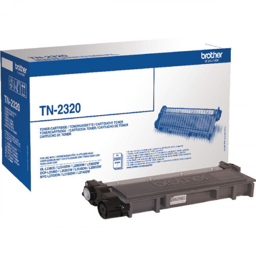 BROTHER TN-2320 TONER CART HY BLACK
